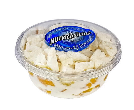 Copa NUTRIDELICIAS tipo CHAJÁ de Duraznos, Libre de gluten
