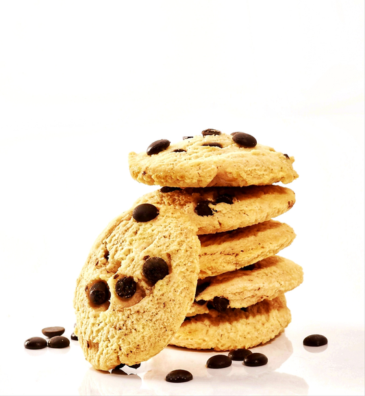 Galletitas EXENT tipo COOKIES de Vainilla con CHIPS de CHOCOLATE, Libre de gluten
