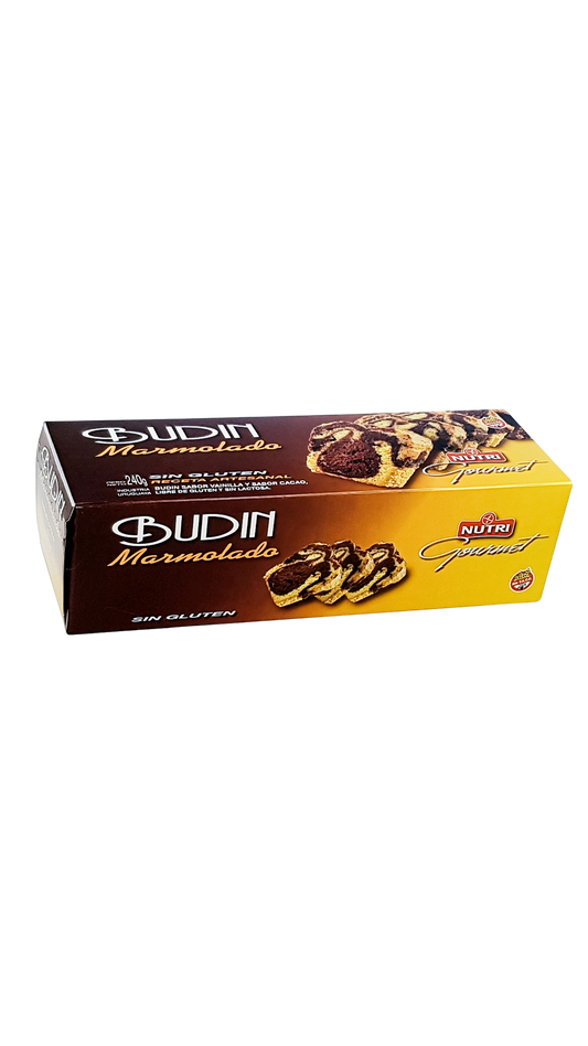 Budín NUTRIGOURMET MARMOLADO, Libre de gluten