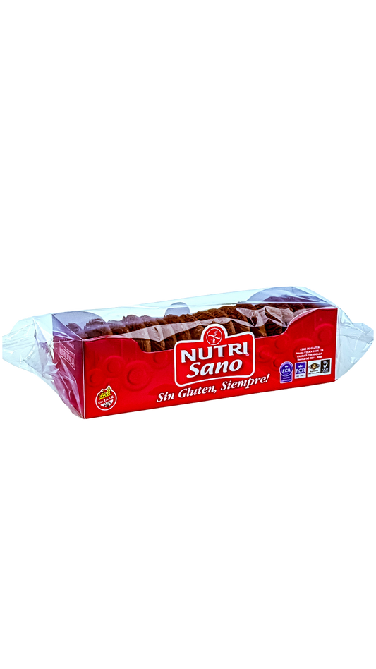 Galletitas NUTRISANO sabor CHOCOLATE, Libre de gluten