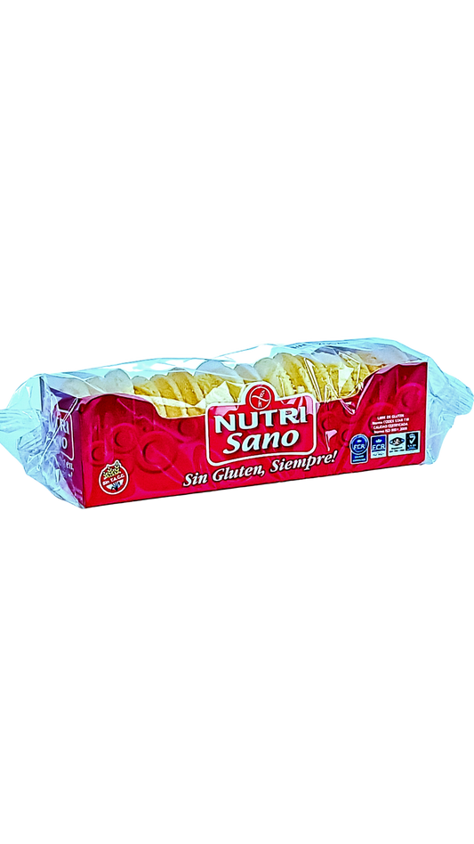 Galletitas NUTRISANO sabor Vainilla, Libre de gluten