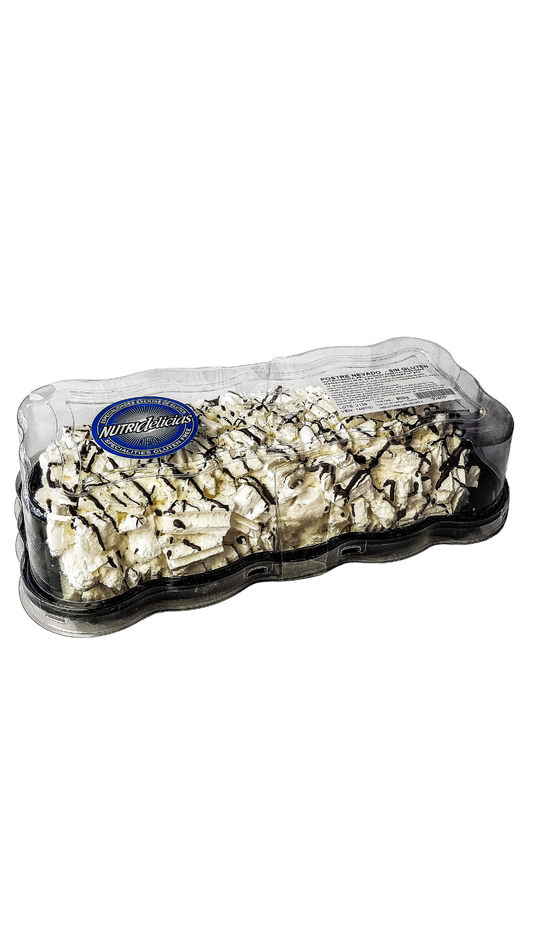 Arrollado NUTRIDELICIAS NEVADO de dulce de leche, Libre de Gluten