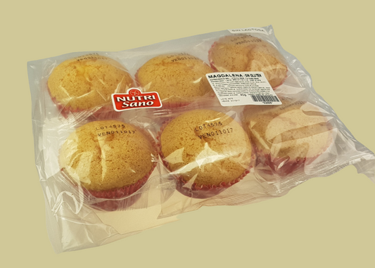 Magdalena NUTRISANO sabor VAINILLA, Libres de gluten y sin Lactosa