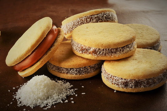 Alfajor NUTRISANO Dulce de Leche y Coco, Libre de gluten