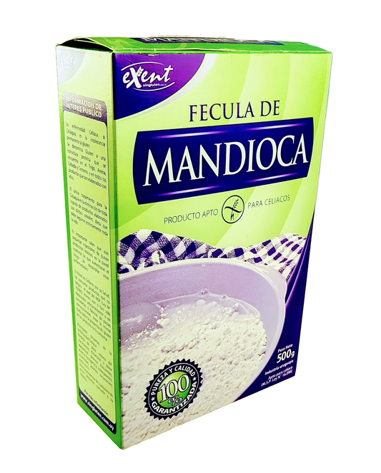 Fécula de MANDIOCA EXENT, Libre de gluten