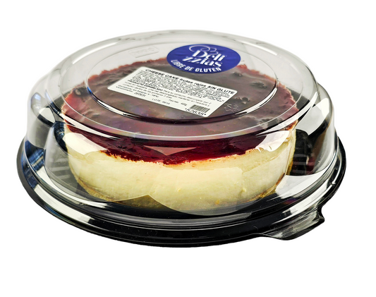 Postre NUTRIDELICIAS tipo CHEESECAKE Frutos Rojos, Libre de gluten