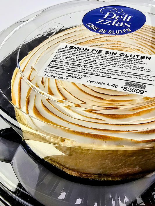 Postre NUTRIDELICIAS tipo LEMON PIE, Libre de gluten