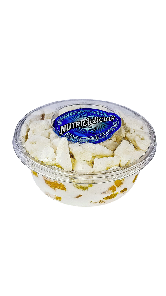 Copa NUTRIDELICIAS tipo CHAJÁ de Duraznos, Libre de gluten