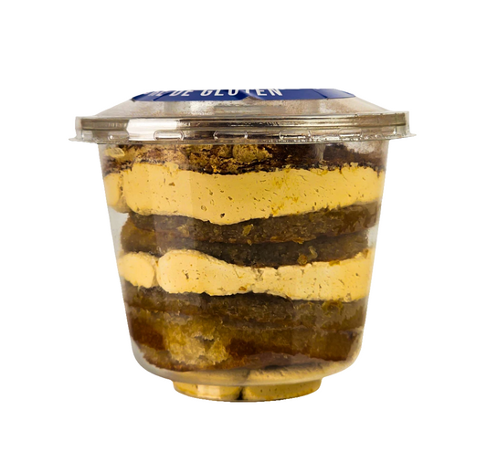 Shot NUTRIDELICIAS tipo TIRAMISÚ, Libre de gluten